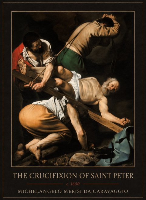 Michelangelo Merisi da Caravaggio The Crucifixion of Saint Peter IV No1 - Plakat