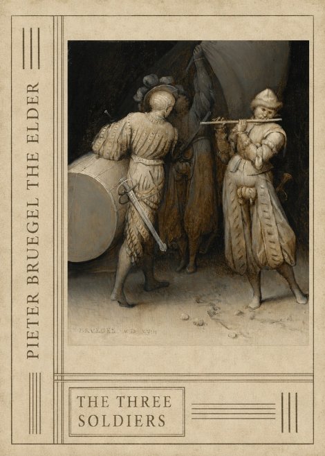 Pieter Bruegel The Three Soldiers No2 - Plakat