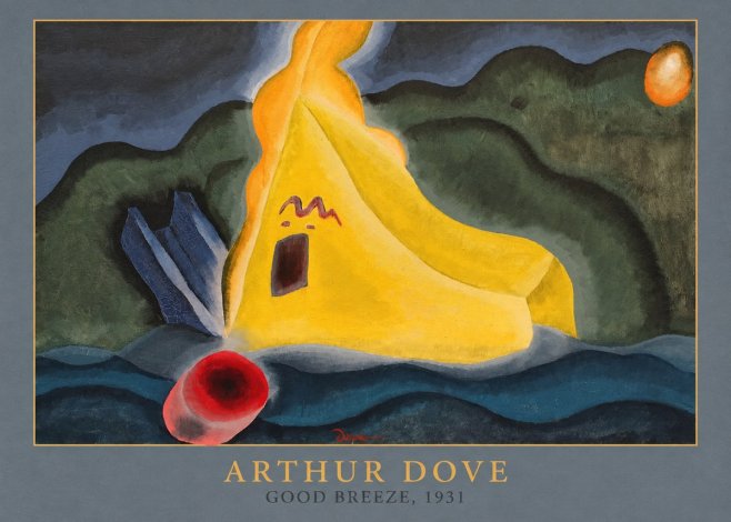 Arthur Dove Good Breeze No4 - Plakat