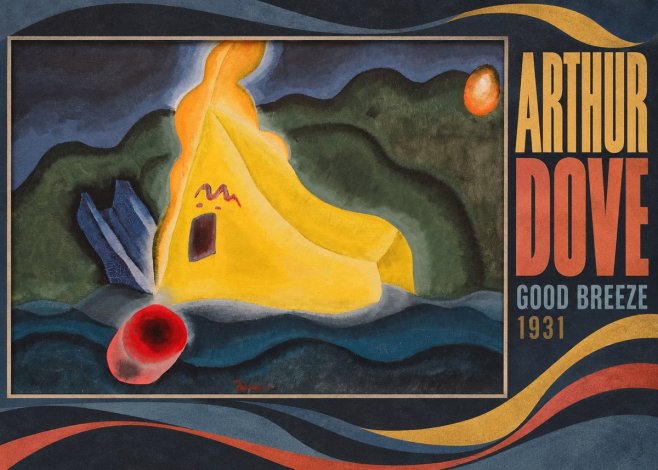 Arthur Dove Good Breeze No5 - Plakat