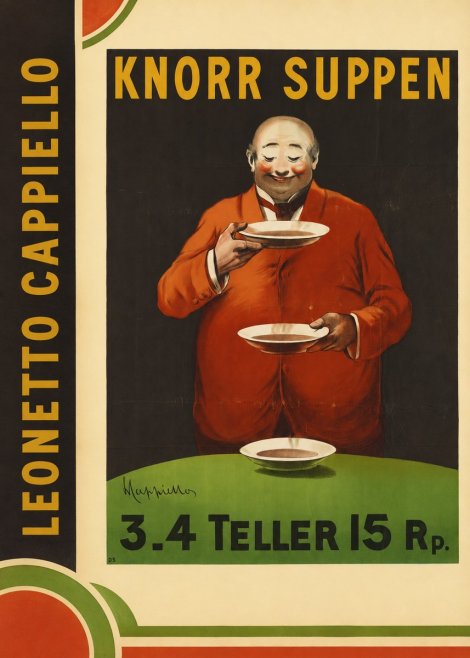 Leonetto Cappiello Knorr Suppen No2 - Plakat