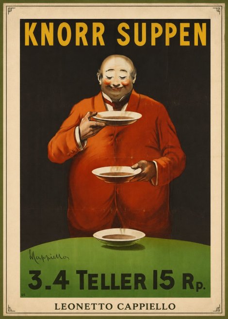 Leonetto Cappiello Knorr Suppen No3 - Plakat