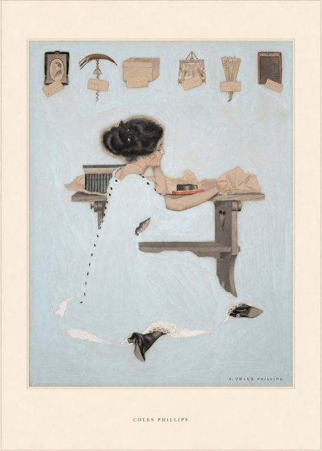 Coles Phillips Remembrance No5 - Plakat