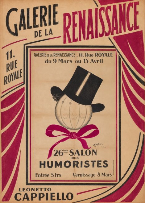 Leonetto Cappiello 26Ème Salon Des Humoristes No3 - Plakat