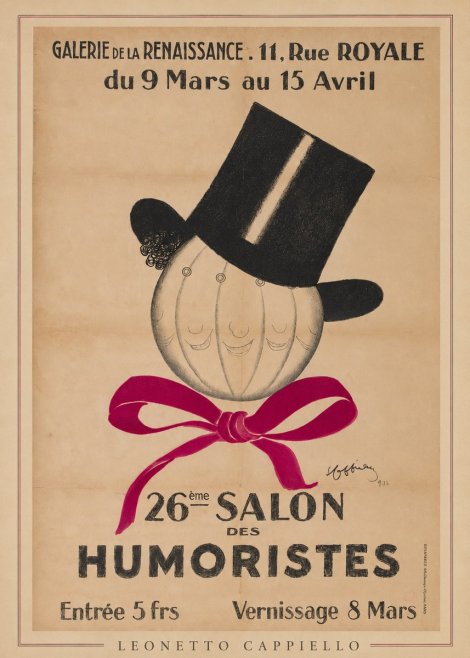 Leonetto Cappiello 26Ème Salon Des Humoristes No4 - Plakat
