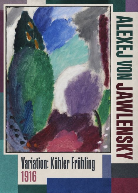 Alexej von Jawlensky Variation: Kühler Frühling No2 - Plakat