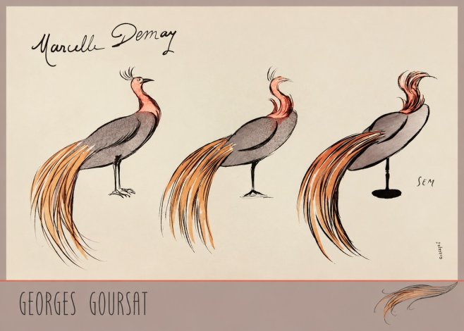 Georges Goursat Marcelle Demay No2 - Plakat