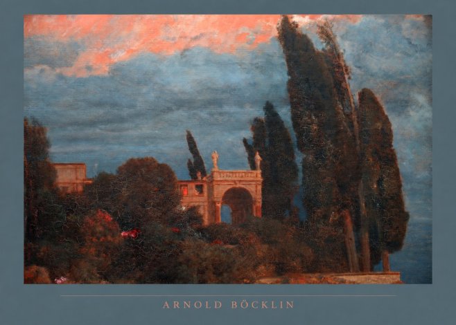 Arnold Böcklin Roman Villa No2 - Plakat