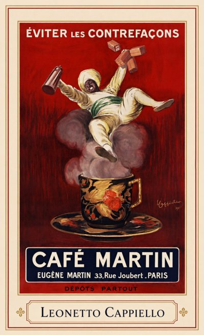 Leonetto Cappiello Café Martin No1 - Plakat