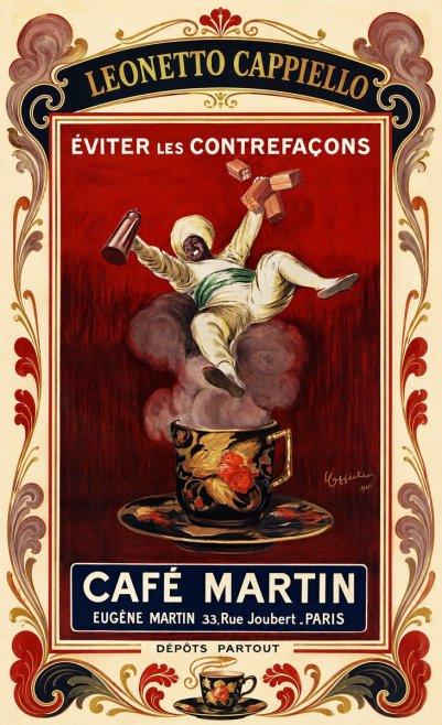 Leonetto Cappiello Café Martin No3 - Plakat