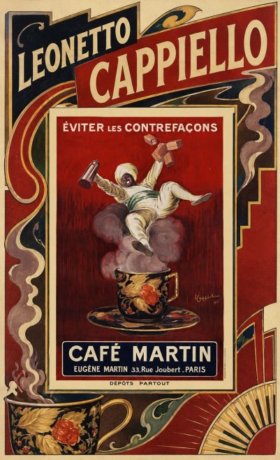 Leonetto Cappiello Café Martin No6 - Plakat