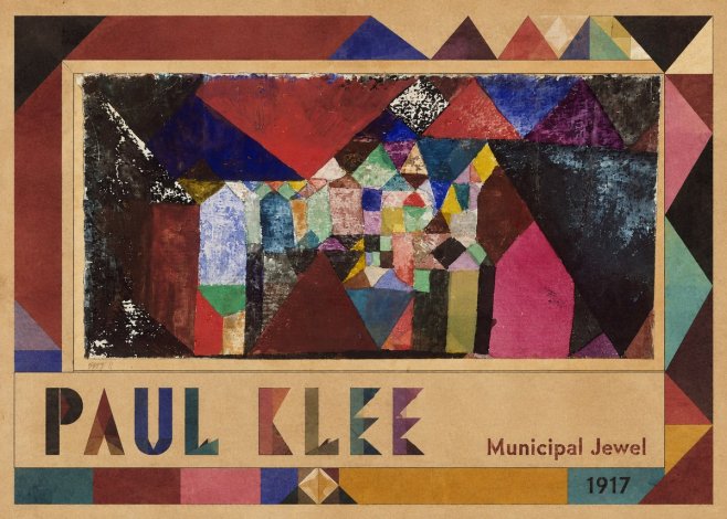 Paul Klee Municipal Jewel No1 - Plakat