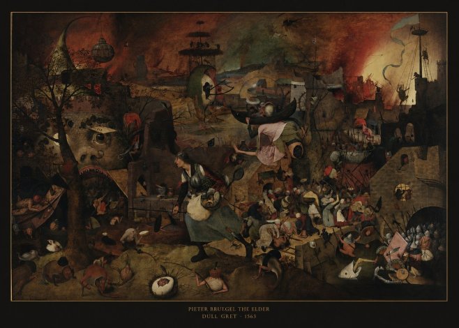 Pieter Bruegel Dull Gret III No6 - Plakat