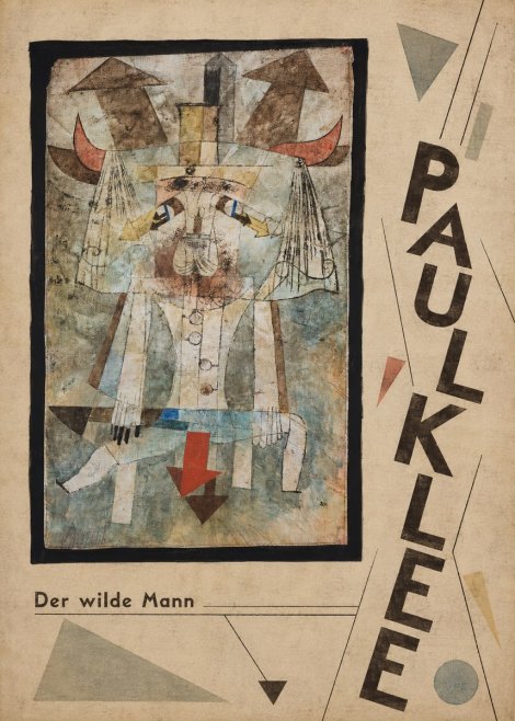 Paul Klee Der Wilde Mann No5 - Plakat