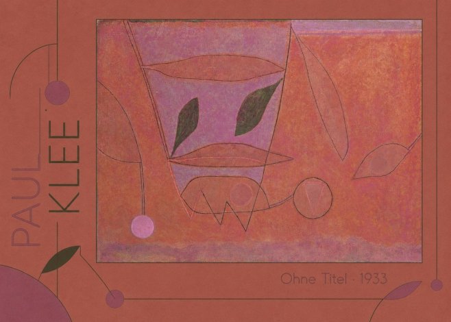 Paul Klee Ohne Titel II No2 - Plakat