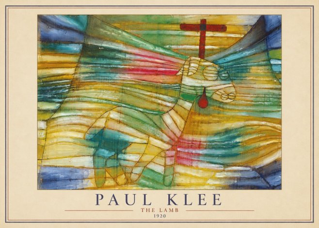 Paul Klee The Lamb No1 - Plakat