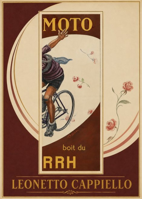 Leonetto Cappiello Moto Rrh No2 - Plakat