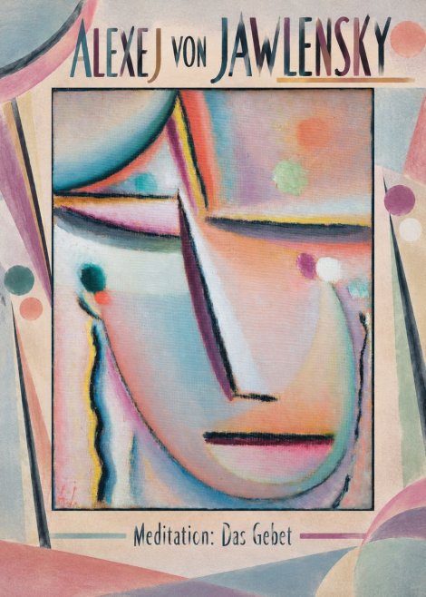Alexej von Jawlensky Meditation: Das Gebet No5 - Plakat