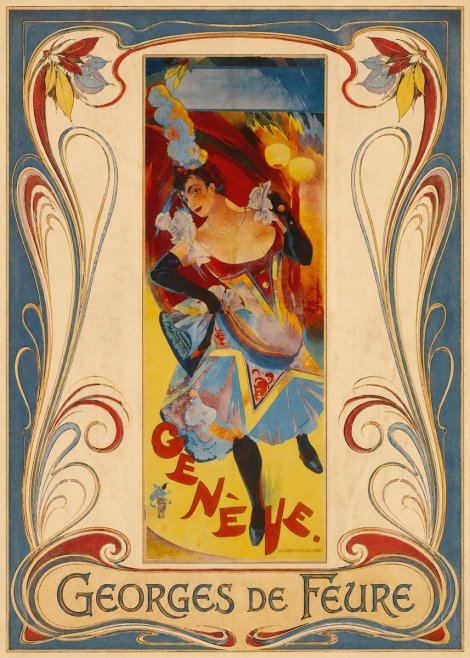Georges de Feure Genève No1 - Plakat