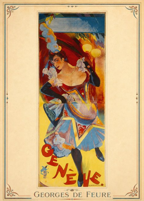 Georges de Feure Genève No3 - Plakat