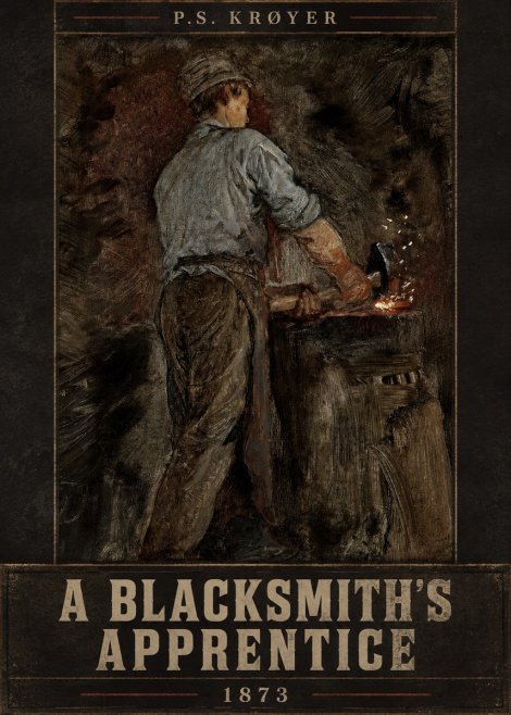 P.S. Krøyer A Blacksmith's Apprentice No5 - Plakat