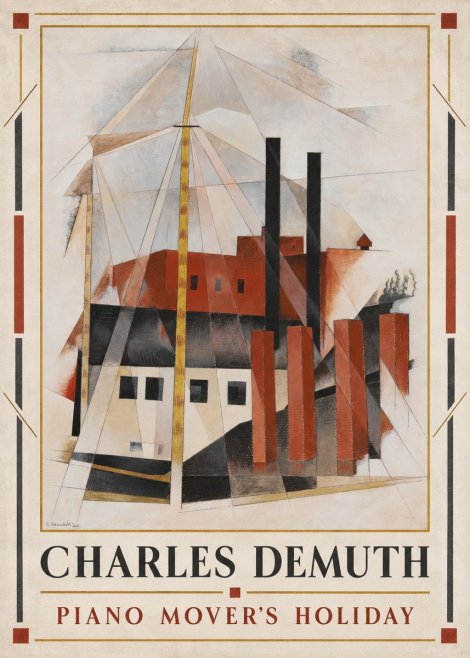 Charles Demuth Piano Mover's Holiday No1 - Plakat