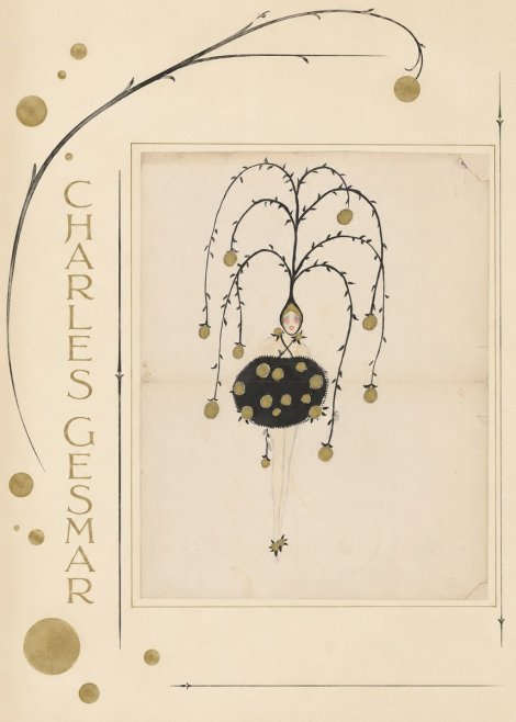 Charles Gesmar Figure with Hanging Orbs No3 - Plakat