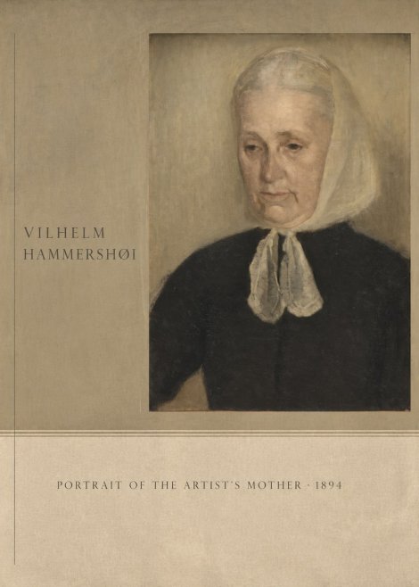 Vilhelm Hammershøi Portrait of the Artist's Mother · 1894 No5 - Plakat