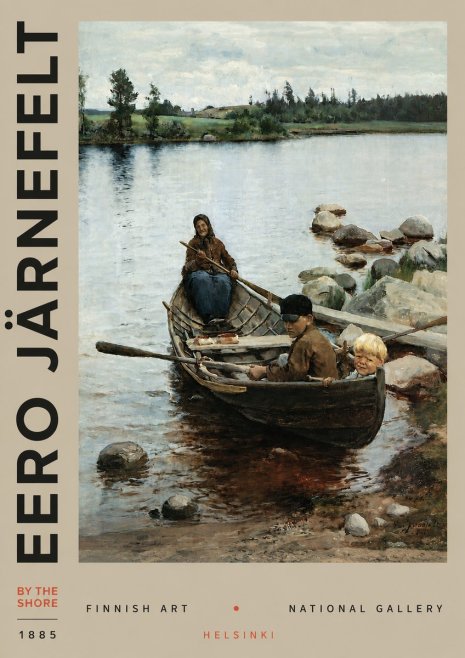Eero Järnefelt By the Shore No3 - Plakat