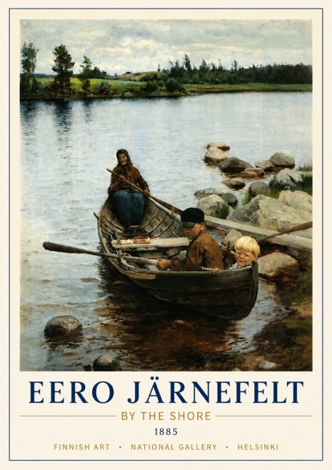 Eero Järnefelt By the Shore No4 - Plakat