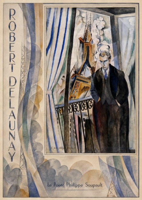 Robert Delaunay Le Poète Philippe Soupault No6 - Plakat