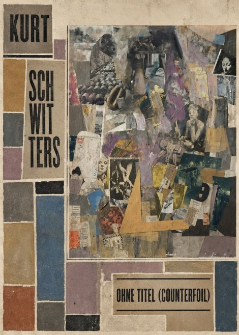Kurt Schwitters Ohne Titel (Counterfoil) No5 - Plakat