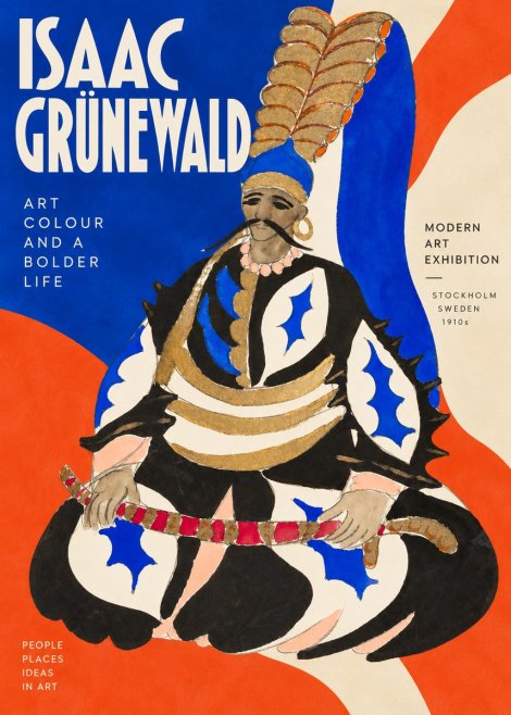 Isaac Grünewald Figure in Oriental Costume No2 - Plakat