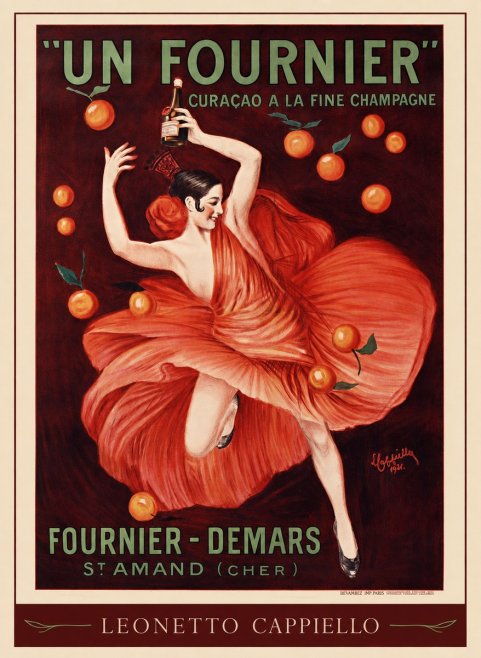Leonetto Cappiello Un Fournier No3 - Plakat
