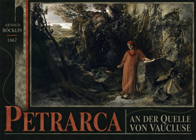 Arnold Böcklin Petrarca an Der Quelle Von Vaucluse No6 - Plakat