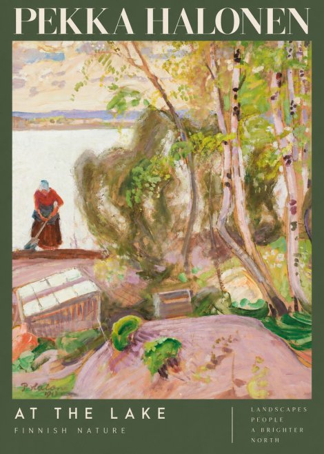 Pekka Halonen At the Lake No2 - Plakat