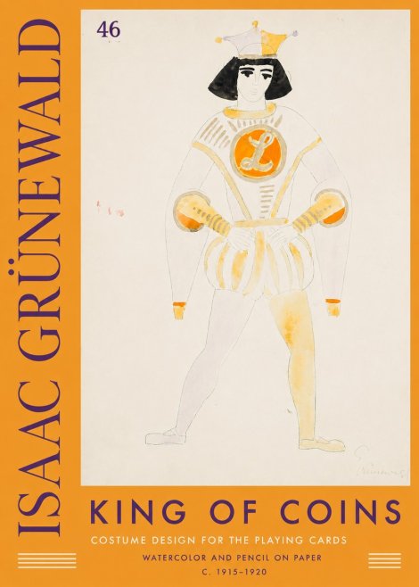 Isaac Grünewald King of Coins No2 - Plakat