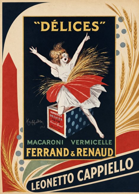 Leonetto Cappiello Délices II No1 - Plakat