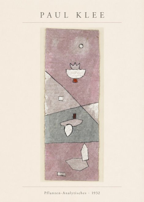 Paul Klee Pflanzen-analytisches No4 - Plakat