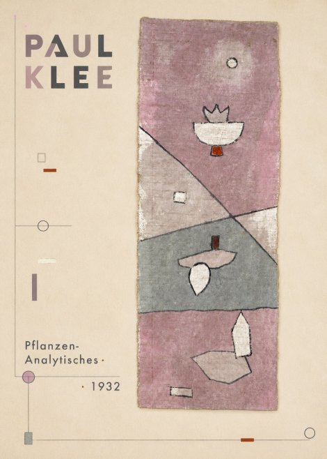 Paul Klee Pflanzen-analytisches No6 - Plakat