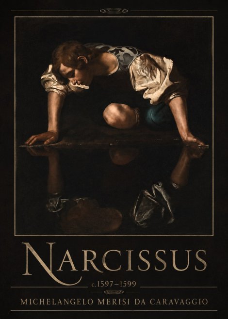Michelangelo Merisi da Caravaggio Narcissus II No2 - Plakat