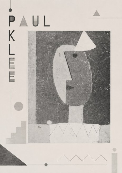 Paul Klee The Clown No4 - Plakat