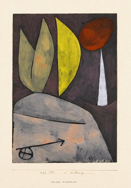 Paul Klee In Position No6 - Plakat