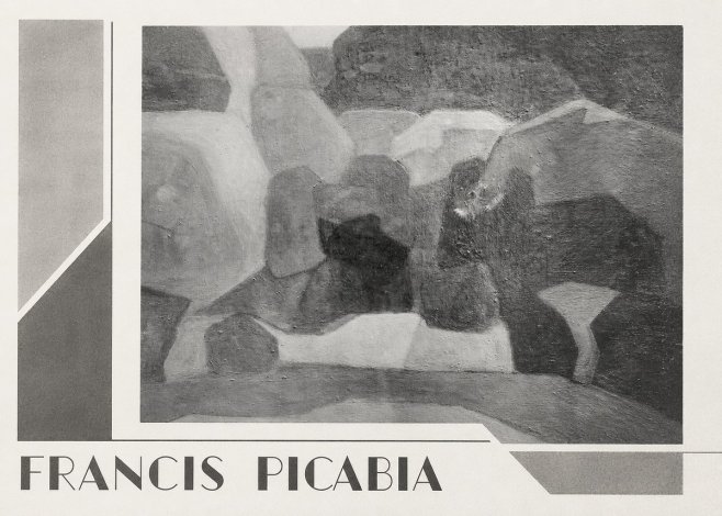 Francis Picabia Geometric Forms No3 - Plakat