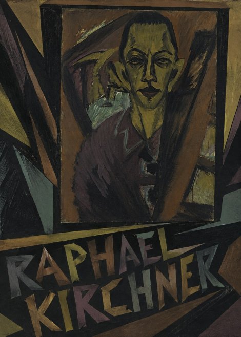 Raphael Kirchner Self-portrait No4 - Plakat