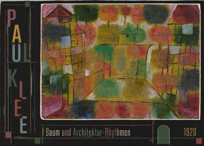 Paul Klee Baum Und Architektur-rhythmen No3 - Plakat