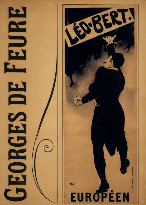 Georges de Feure Léo-bert! II No3 - Plakat