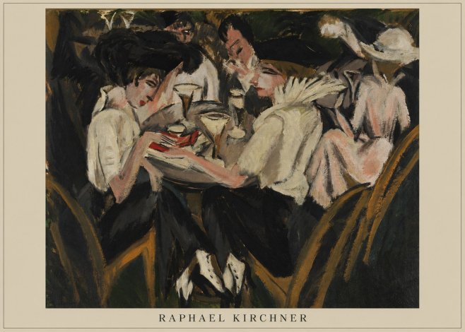 Raphael Kirchner Table Talk No6 - Plakat