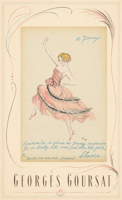 Georges Goursat A Jenny No4 - Plakat
