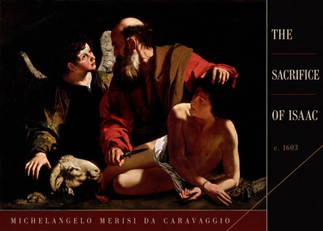 Michelangelo Merisi da Caravaggio The Sacrifice of Isaac III No3 - Plakat